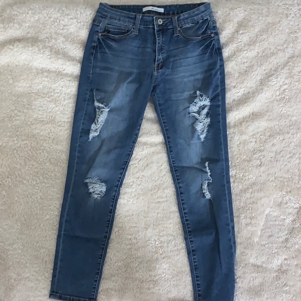 Stretchy Blue Jeans